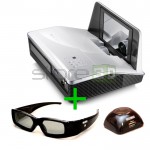 3D  BenQ MW881 UST (Nvidia3D&,DLP3D) +3D  Palmexx 3D PX-203 KIT ( nVidia 3D Vision kit Wiraless Radio 2,4 Ghz)